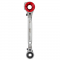 Milwaukee Lineman's 5in1 Ratcheting Wrench with Milled Face